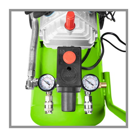 ZI-COM50-2V510E dvojvalcový kompresor s 50l vzdušníkom